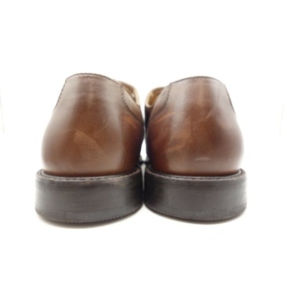 Florsheim Brown Leather Split Toe Lace Up Oxfords Shoes Men\'s 13 D